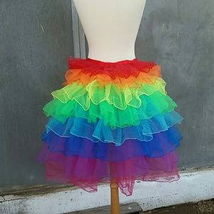 Costume Rainbow 1/2 skirt